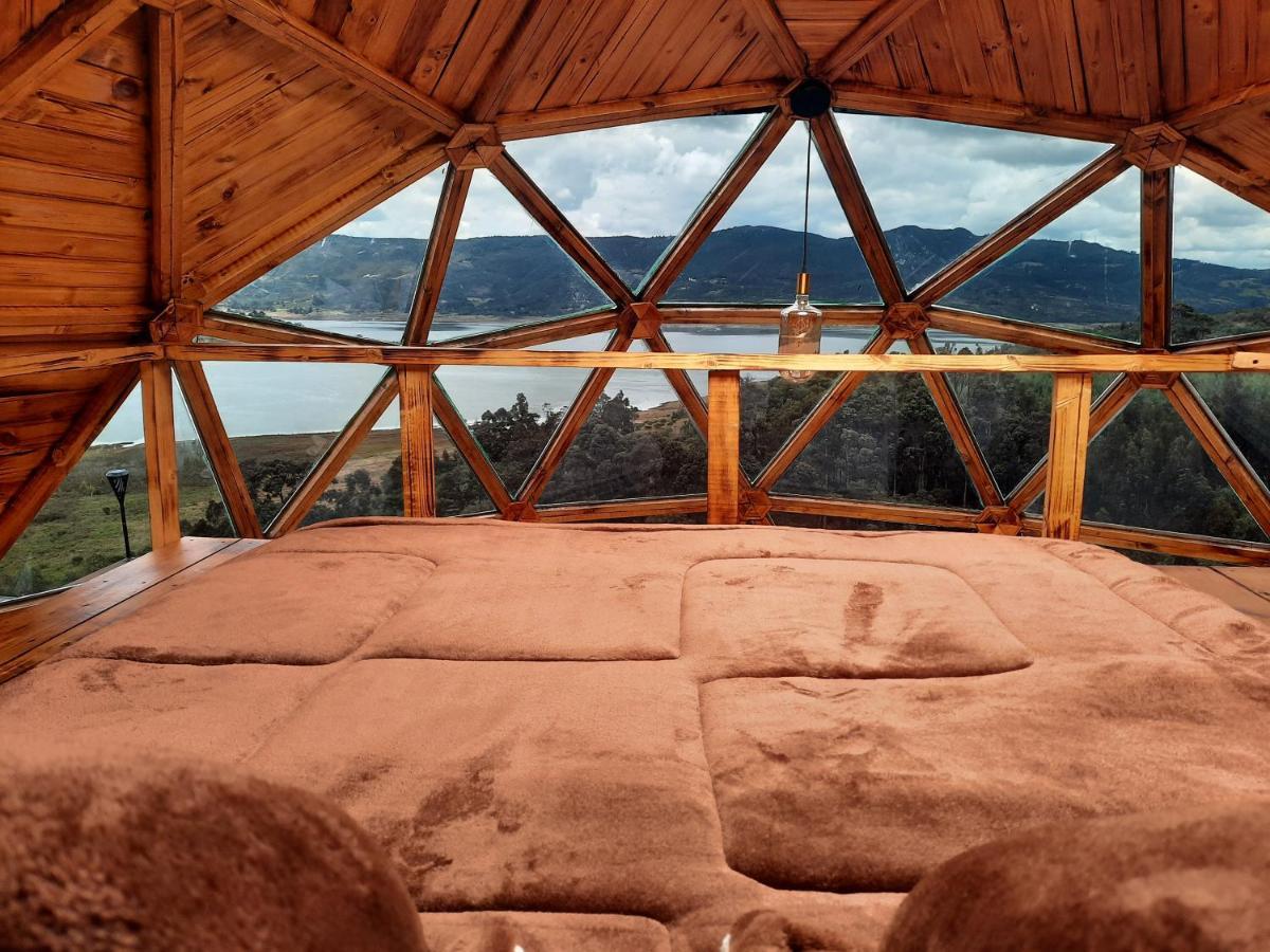 Bed and Breakfast Benigno Mirador Guatavita Exterior foto