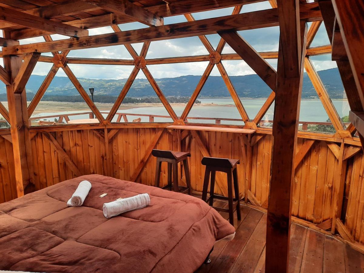 Bed and Breakfast Benigno Mirador Guatavita Exterior foto